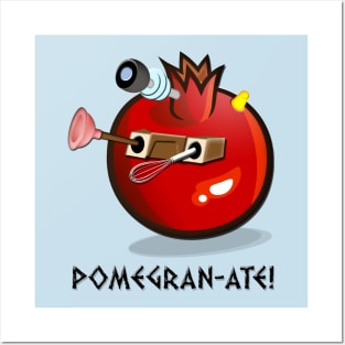 DALEK POMEGRAN-ATE! Posters and Art